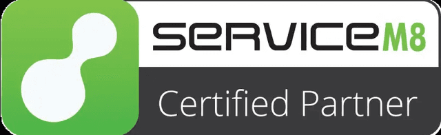 Certified ServiceM8 Partner badge